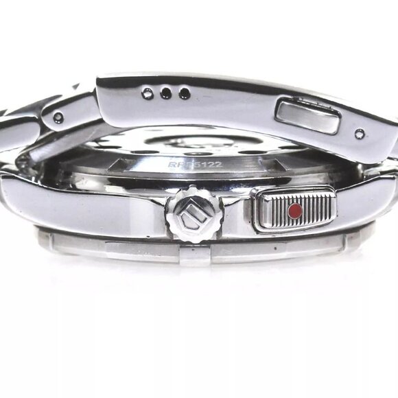 TAG HEUER Aquaracer WAP111Z Grand date Alarm Black Dial Quartz Men's - Picture 7 of 11